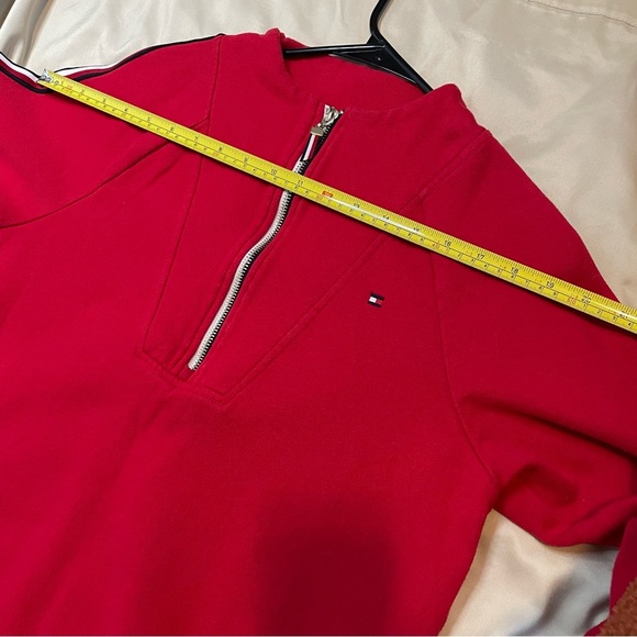 Tommy Hilfiger Quarter-Zip Sweater Dress - Picture 10 of 10